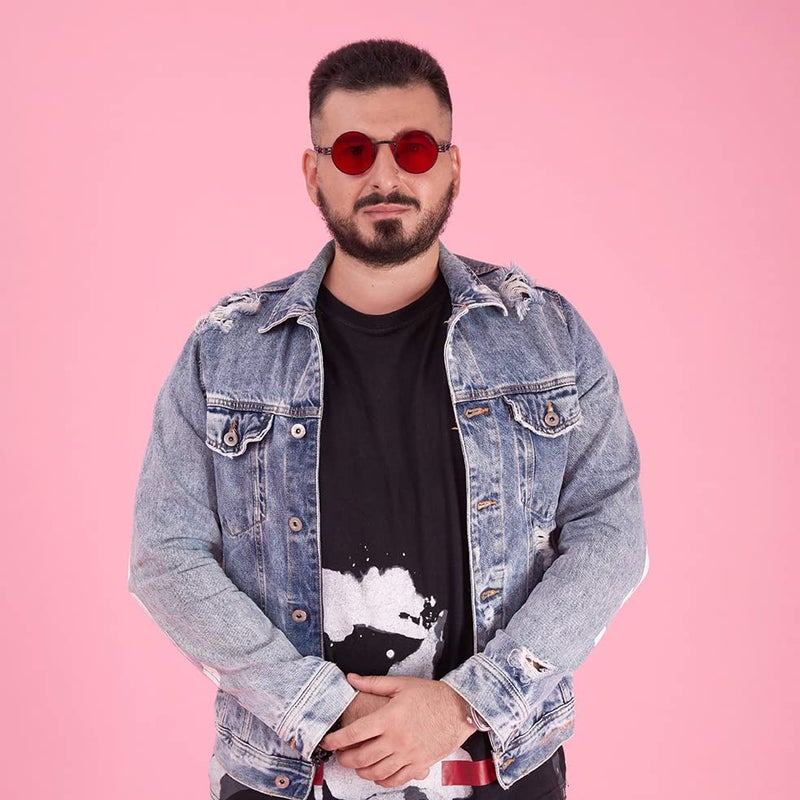 Yizhily Seamless Photography Photo Backdrop Background Paper 53 inches Wide x 16.5 feet Long (Flame) - Image 4